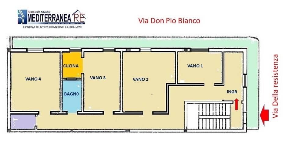 Casa indipendente in vendita, Via della Resistenza 22, Trepuzzi - Planimetria 1