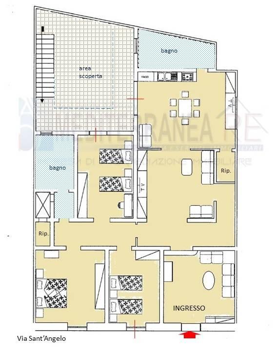 Casa indipendente in vendita, Trepuzzi - Planimetria 1
