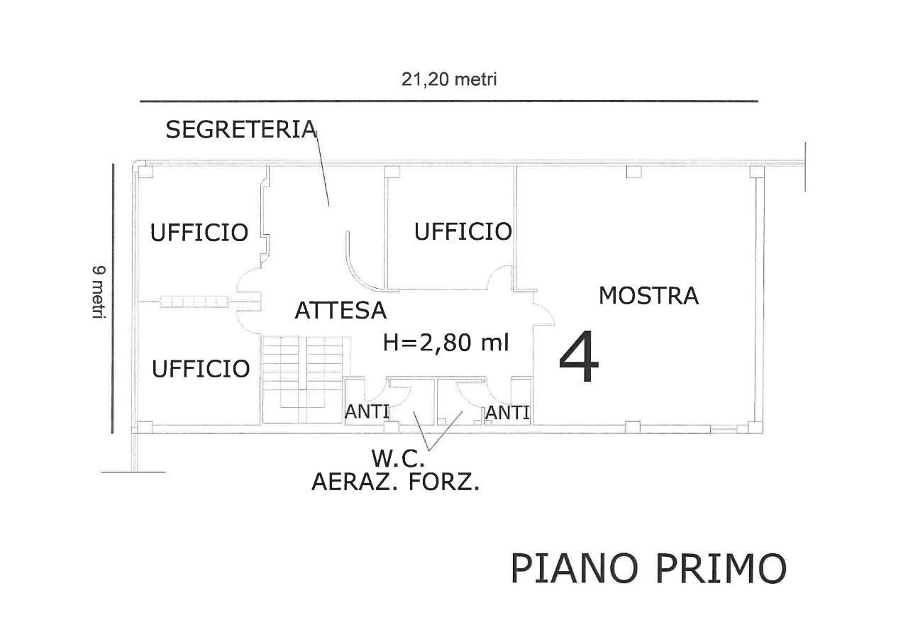Capannone in a del Fosso 19, Santa Maria A Monte, {3} - Planimetria 1