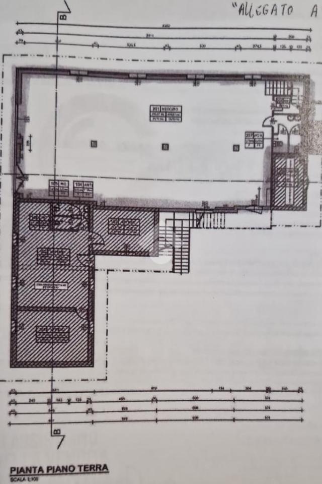 Negozio in Viale della Repubblica 108, Treviso, {3} - Planimetria 1