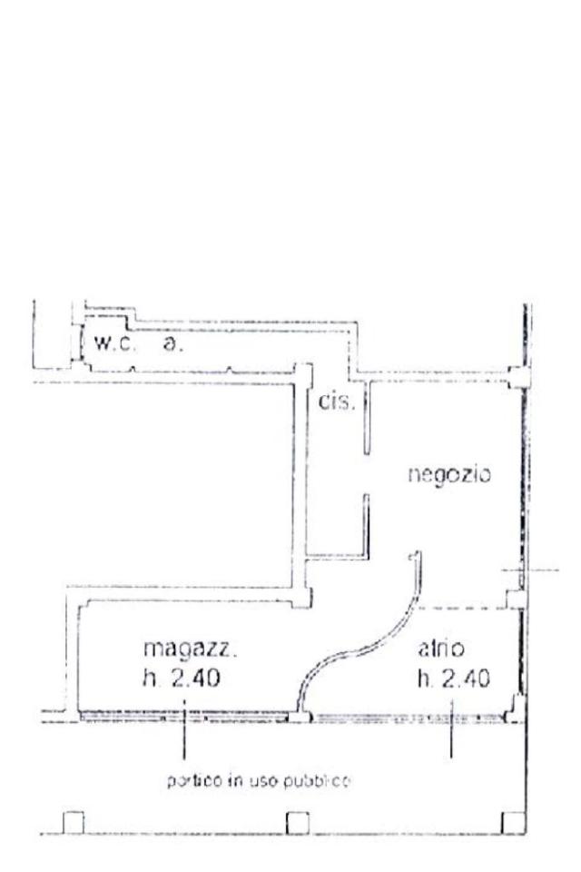 Negozio in Piazza Martiri di Belfiore 10, Treviso, {3} - Planimetria 1