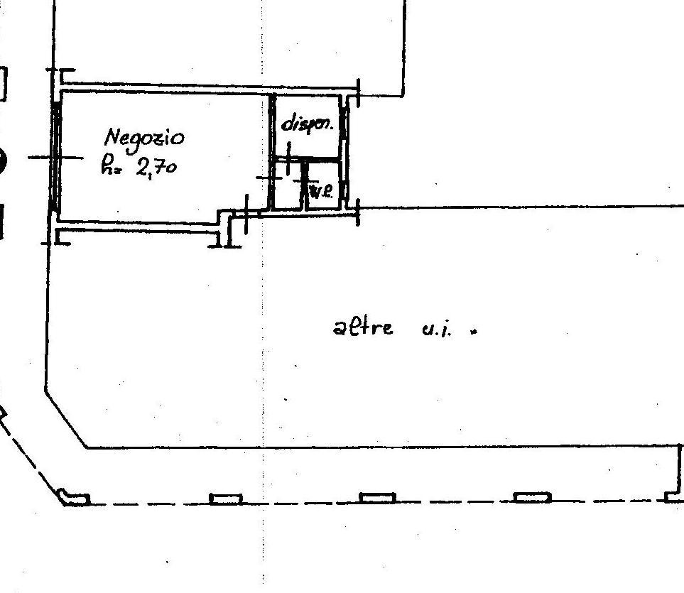 Negozio in Via di Roma, Ravenna, {3} - Planimetria 1