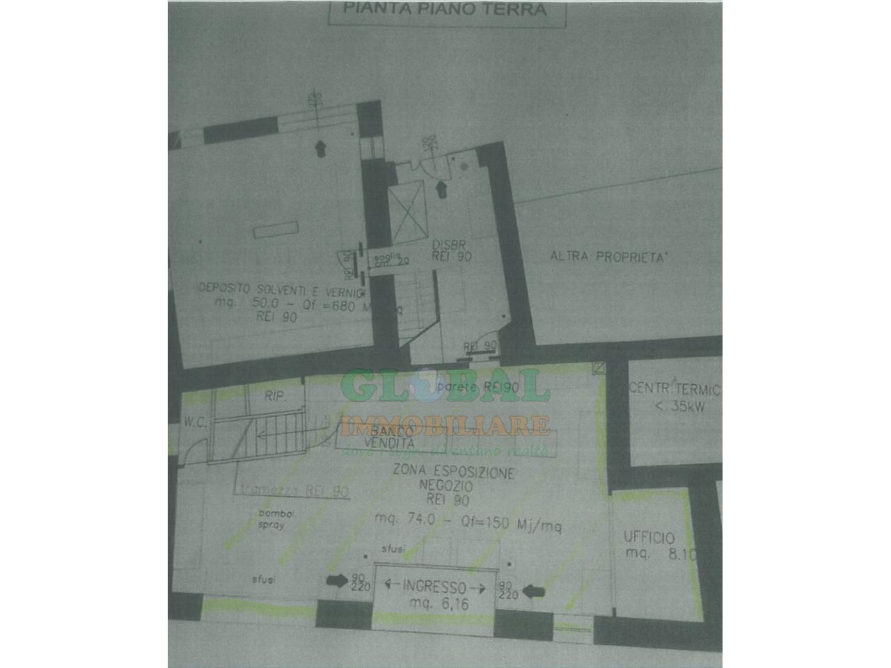 Locale commerciale in Via XX Settembre 20, Borgo Valsugana, {3} - Planimetria 1