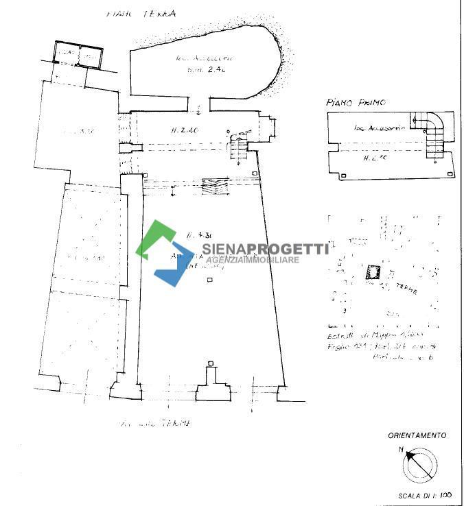 Negozio in , Siena, {3} - Planimetria 1