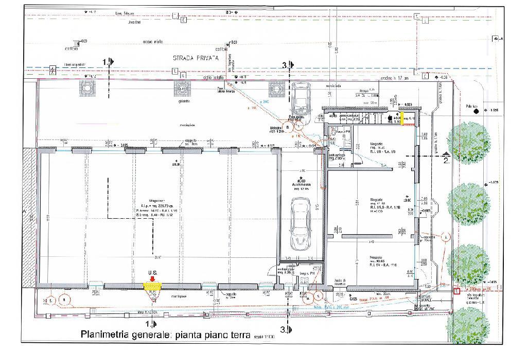 Negozio in Via Circonvallazione 46, Guidizzolo, {3} - Planimetria 1