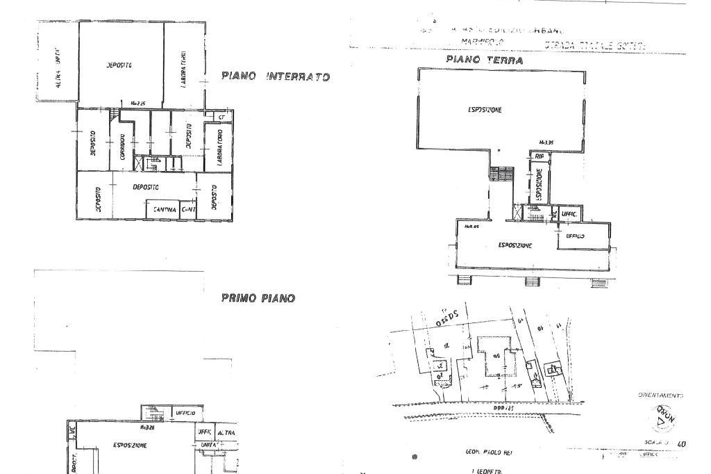 Palazzina commerciale in Strada Statale Goitese, Goito, {3} - Planimetria 1