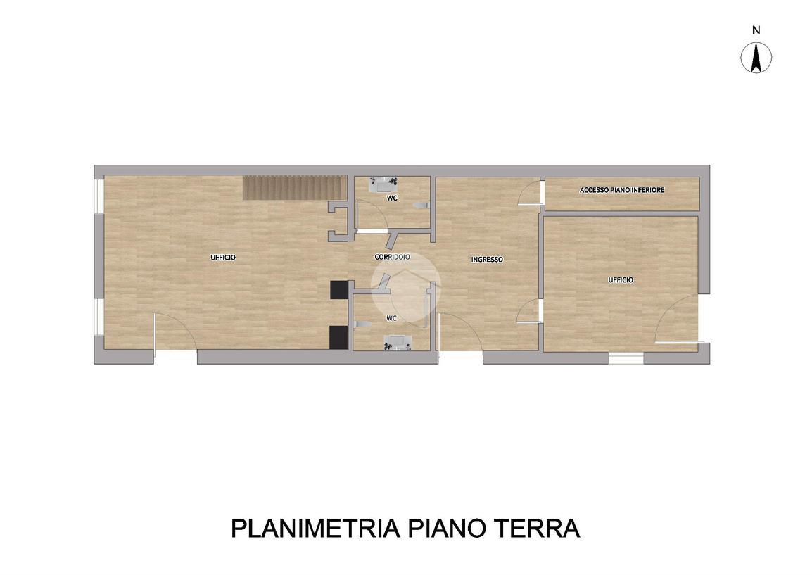 Ufficio in Via Trieste 40, Mantova, {3} - Planimetria 1