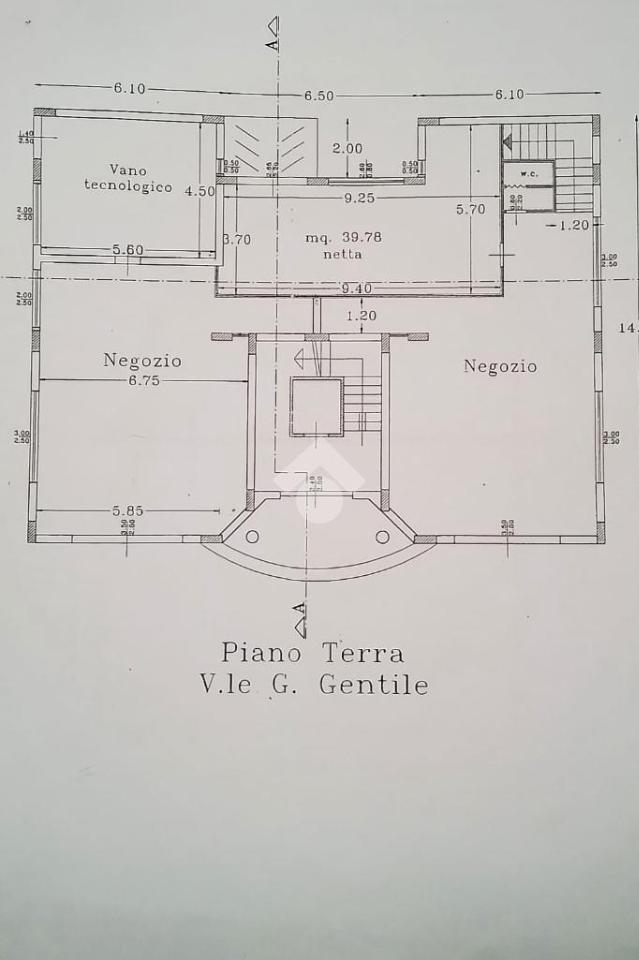 Negozio in Via G. Gentile, Castelvetrano, {3} - Planimetria 1