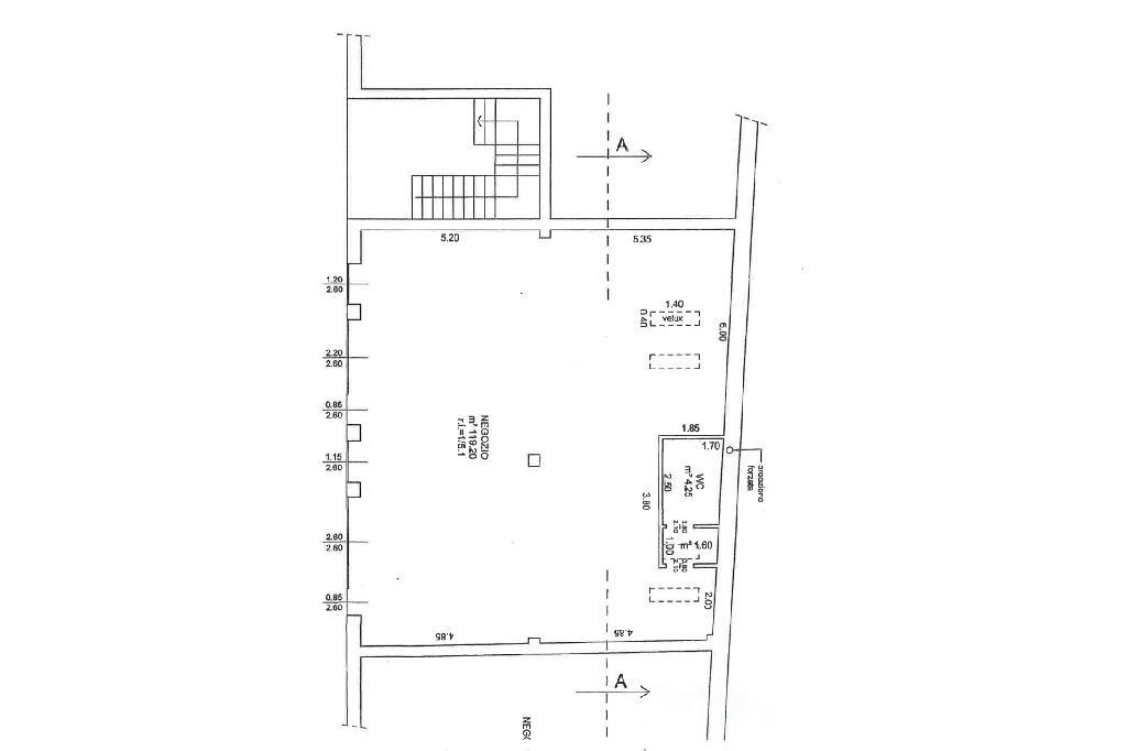 Negozio in Via Pace 38, Villafranca Di Verona, {3} - Planimetria 1
