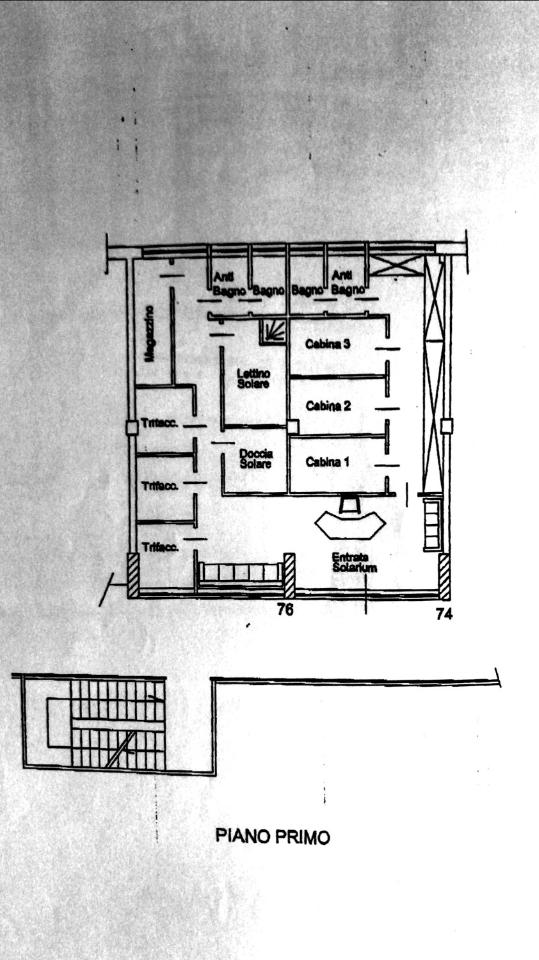 Esercizio commerciale in Via S. Getullo 74, Roma, {3} - Planimetria 1