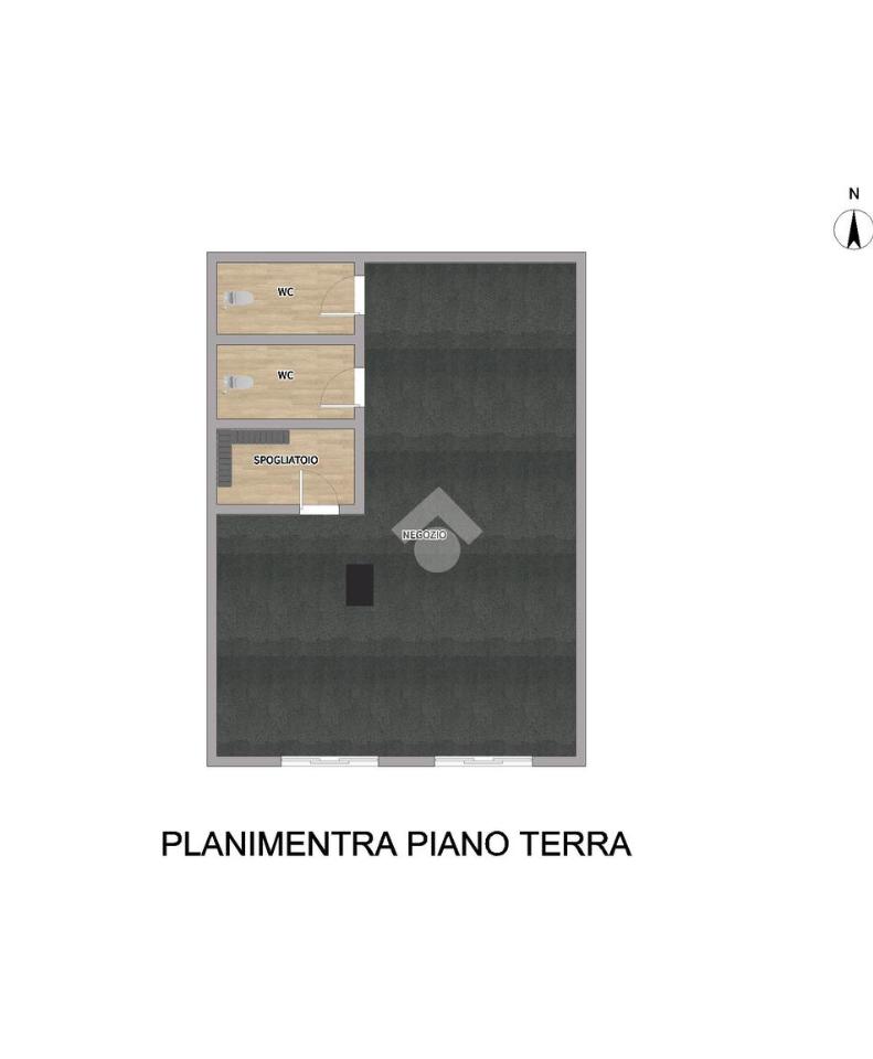 Negozio in Via Giacomo Matteotti 163, Gossolengo, {3} - Planimetria 1