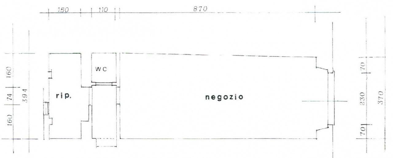 Palazzina commerciale in , Arezzo, {3} - Planimetria 1