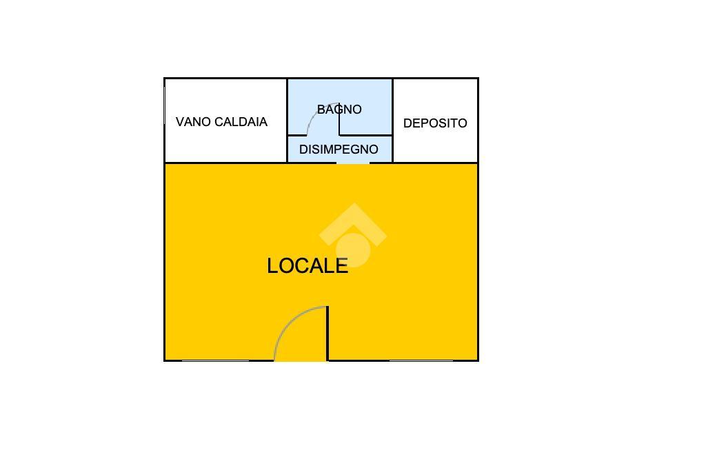 Ufficio in Via dei Martiri 6, Tavagnacco, {3} - Planimetria 1