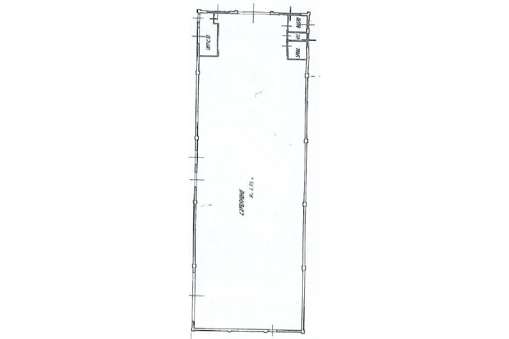 Capannone in Via per Curnasco 1, Bergamo, {3} - Planimetria 1