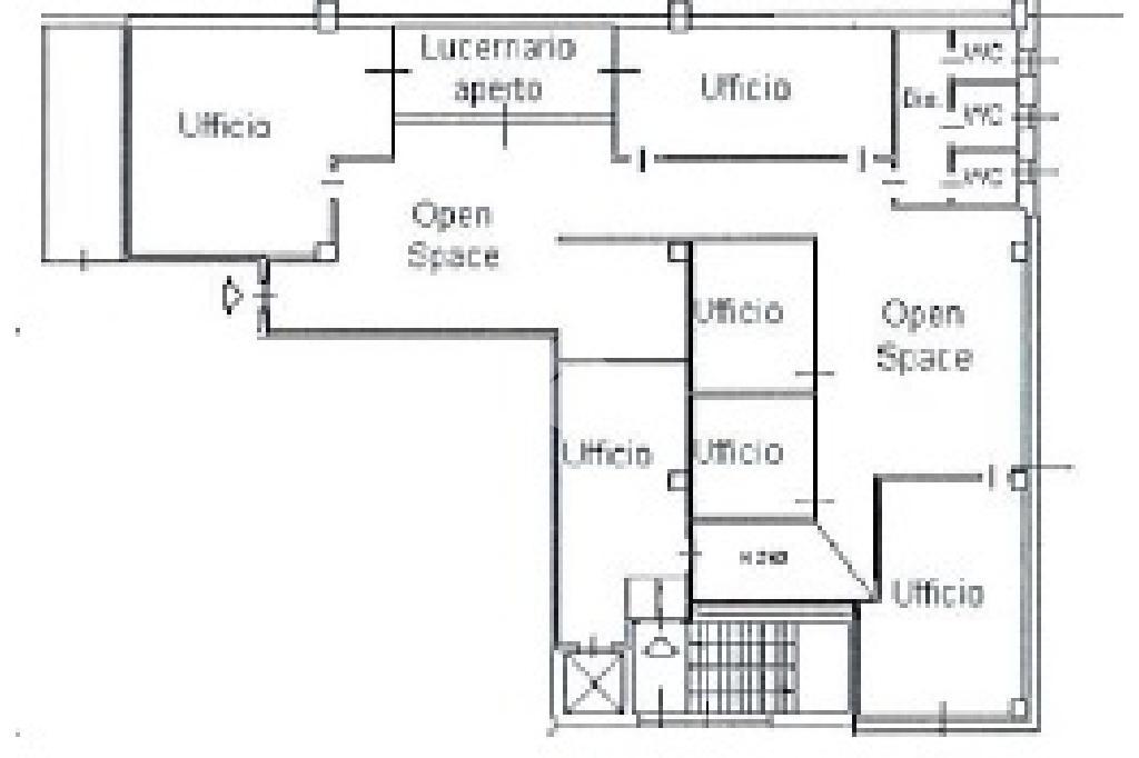 Ufficio in Via Nigarzola 1, Lallio, {3} - Planimetria 1