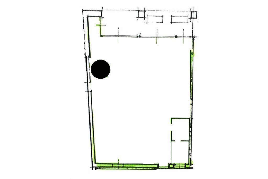 Negozio in Via dall'Ovo, Dalmine, {3} - Planimetria 1