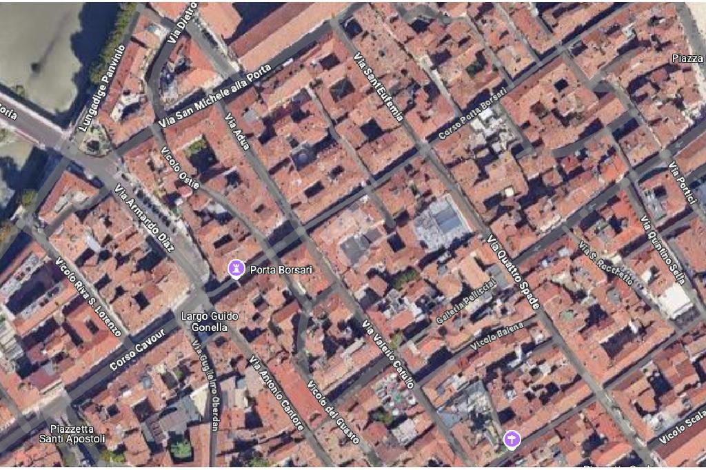 Ufficio in Via Armando Diaz 2, Verona, {3} - Planimetria 1