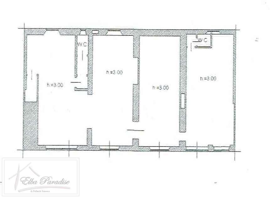 Negozio in Via Carpani Snc, Portoferraio, {3} - Planimetria 1