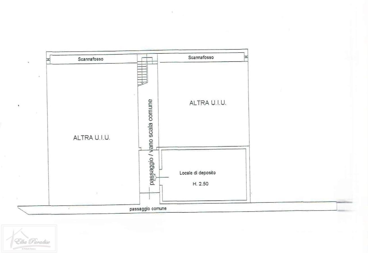 Magazzino in Localita Sghinghetta, Portoferraio, {3} - Planimetria 1