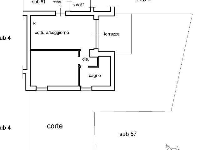 2-room flat in Via Salicello S.N.C, Castelnuovo Magra - Photo 1