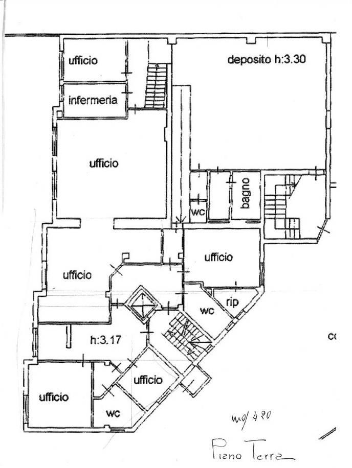 Ufficio in , Monza, {3} - Planimetria 1