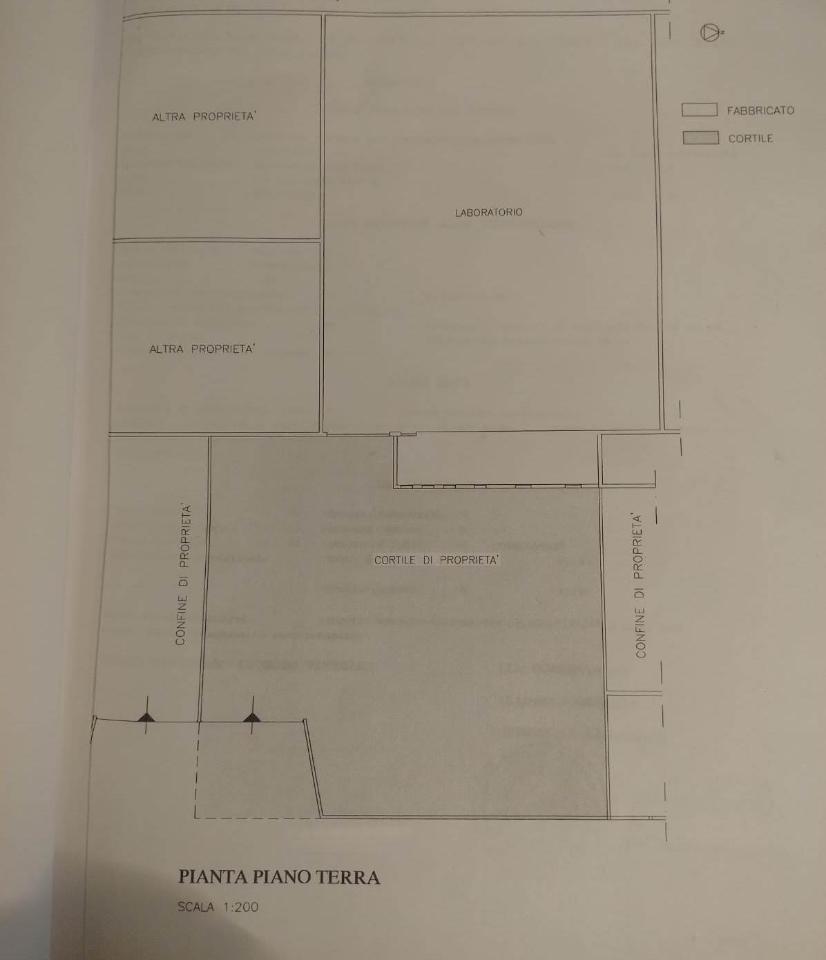 Capannone in , Cassina De' Pecchi, {3} - Planimetria 1