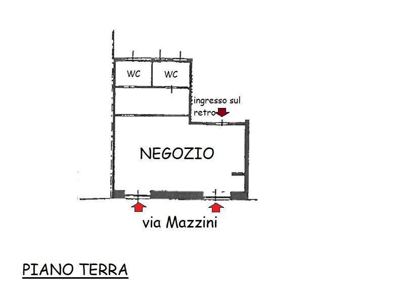 Ufficio in Via Mazzini 78, Vimercate, {3} - Planimetria 1
