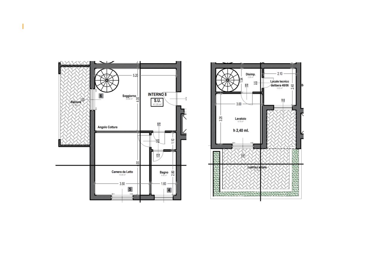 appartamento in vendita a Roma in zona Finocchio