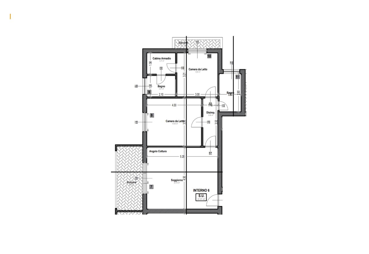 appartamento in vendita a Roma in zona Finocchio