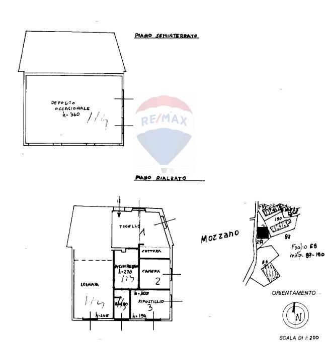 Azienda agricola in Strada della Posta 3/a, Neviano Degli Arduini, {3} - Planimetria 1