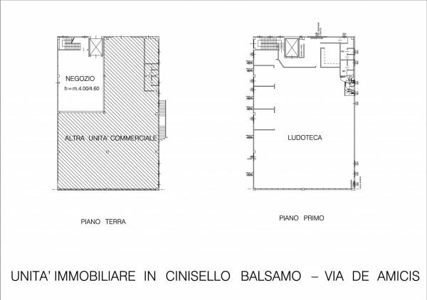 Capannone in Via Edmondo De Amicis 52, Cinisello Balsamo, {3} - Planimetria 1