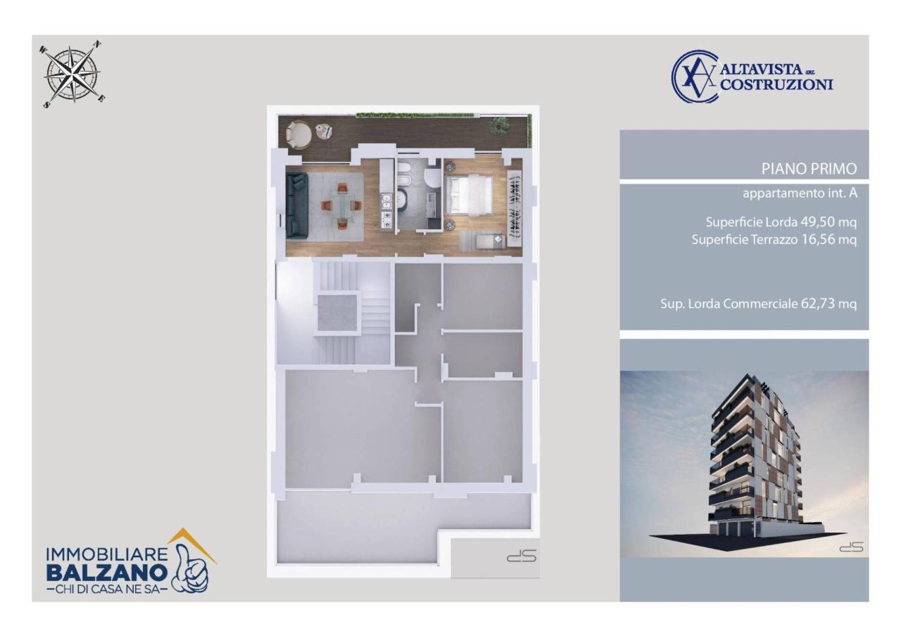 Bilocale in vendita, Via Fedele Romani, Pescara - Planimetria 1