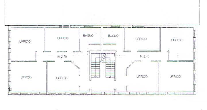Ufficio in del Brennero 1040, Lucca, {3} - Planimetria 1