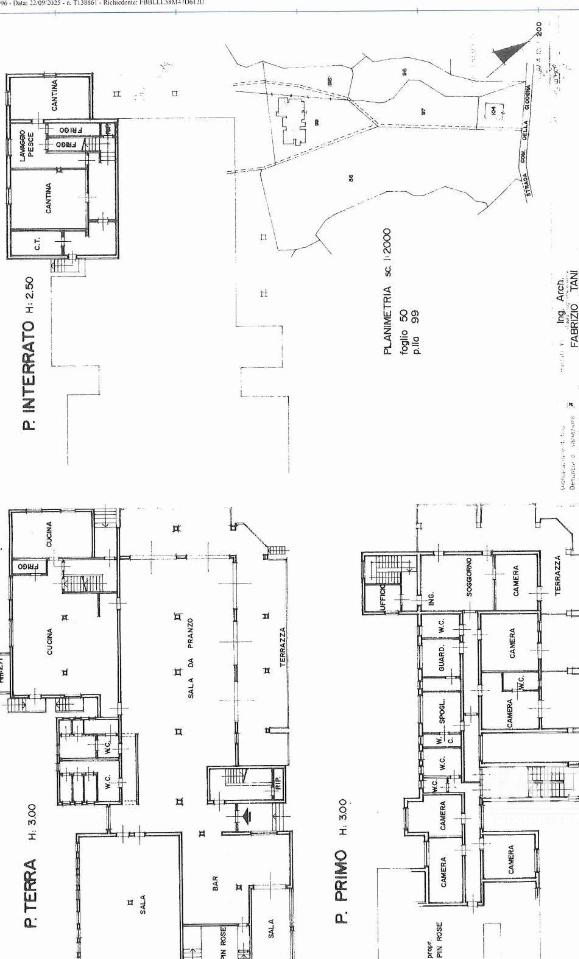Esercizio commerciale in Via Pineta, Terranuova Bracciolini, {3} - Planimetria 1