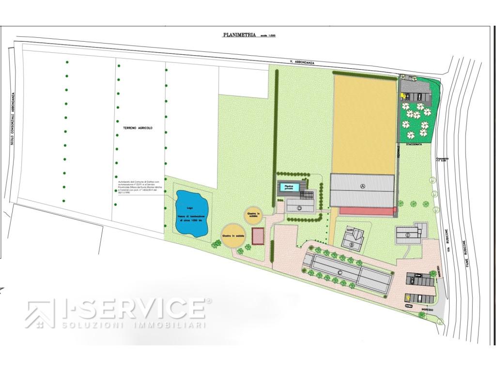 Agriturismo in Via Rubicone Destra 33, Gatteo, {3} - Planimetria 1