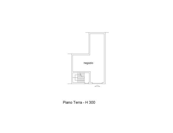 Negozio in Via Incoronata 151, Vasto, {3} - Planimetria 1