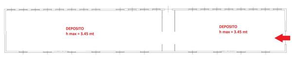 Magazzino in Via San Maurizio, Cuneo, {3} - Planimetria 1