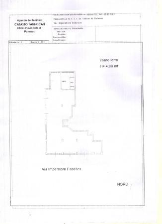 Negozio in Via Imperatore Federico 88, Palermo, {3} - Planimetria 1