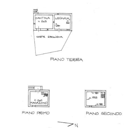 Magazzino in Via di San Quirico, Pescia, {3} - Planimetria 1