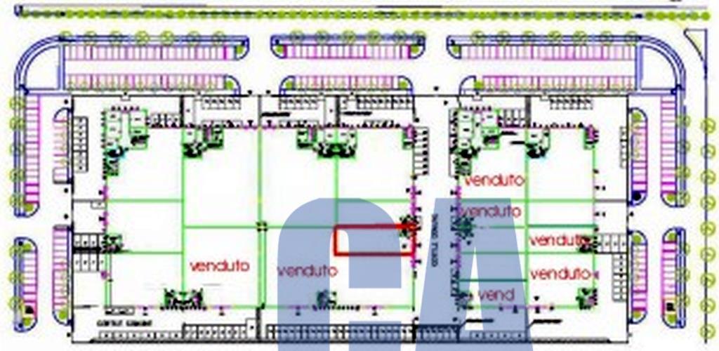 Magazzino in Via Genova, Pioltello, {3} - Planimetria 1