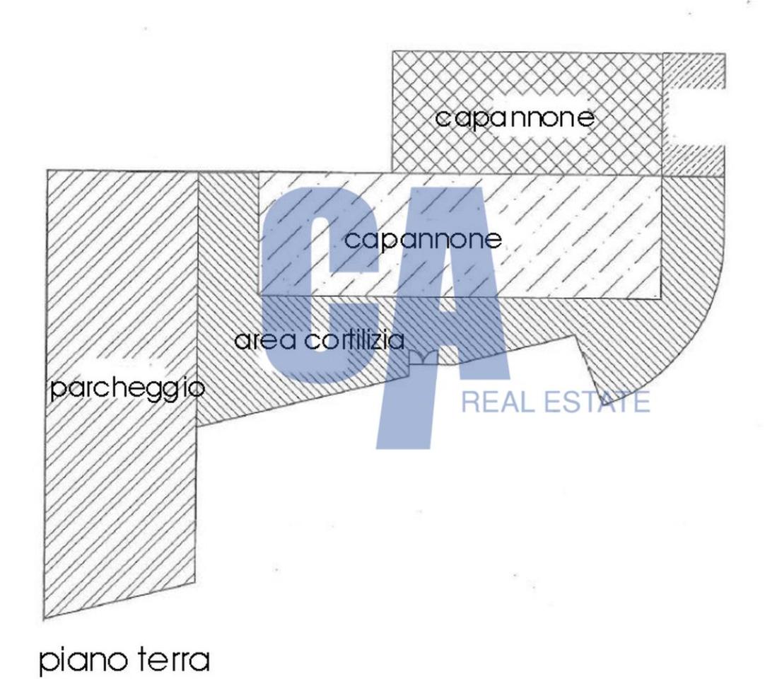 Magazzino in Strada Provinciale Provinciale 40, Siziano, {3} - Planimetria 1