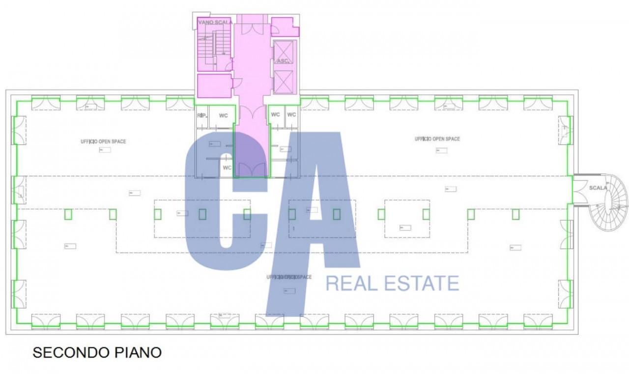 Ufficio in Via Circonvallazione, Segrate, {3} - Planimetria 1
