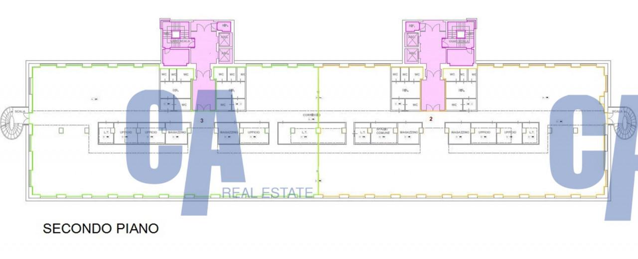 Ufficio in Via Circonvallazione, Segrate, {3} - Planimetria 1