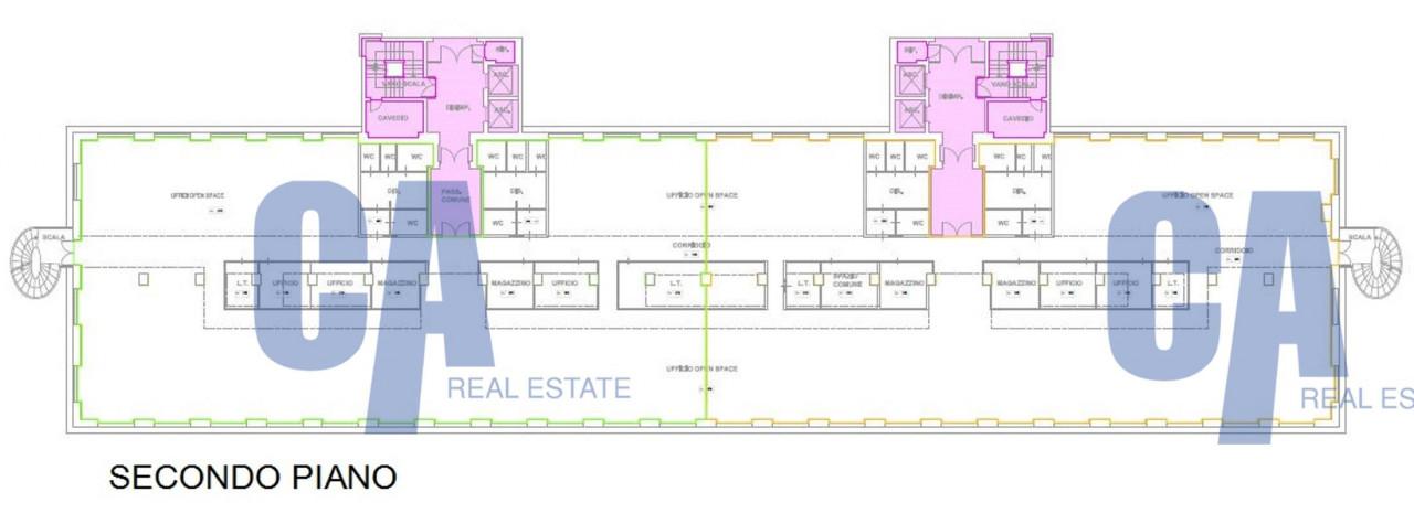 Ufficio in Via Circonvallazione, Segrate, {3} - Planimetria 1