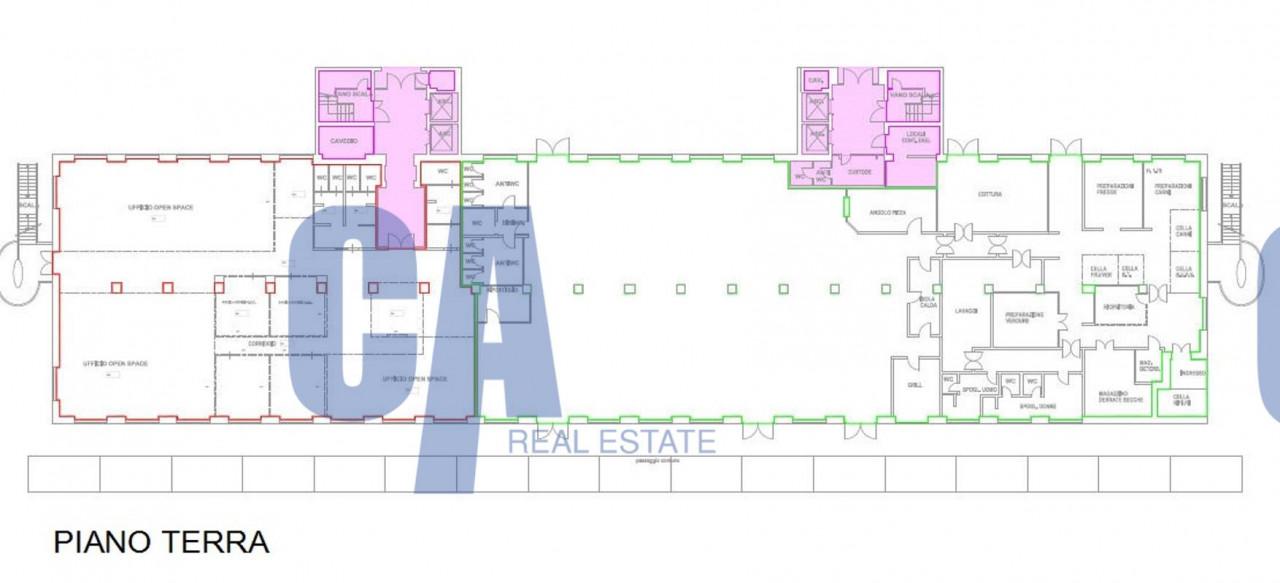 Ufficio in Via Circonvallazione, Segrate, {3} - Planimetria 1