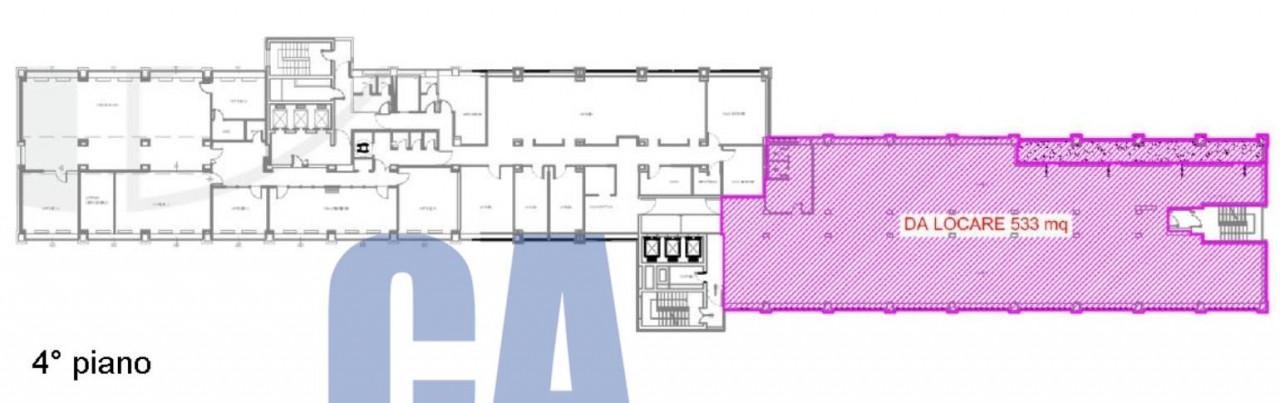 Ufficio in Viale Monza, Milano, {3} - Planimetria 1