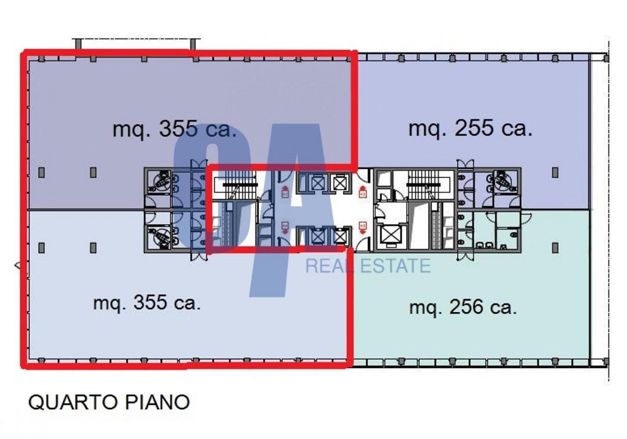 Ufficio in Via Olgia, Segrate, {3} - Planimetria 1