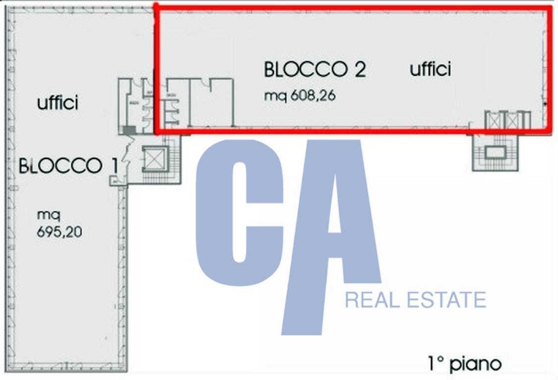 Ufficio in Via Grandi a., Vimodrone, {3} - Planimetria 1