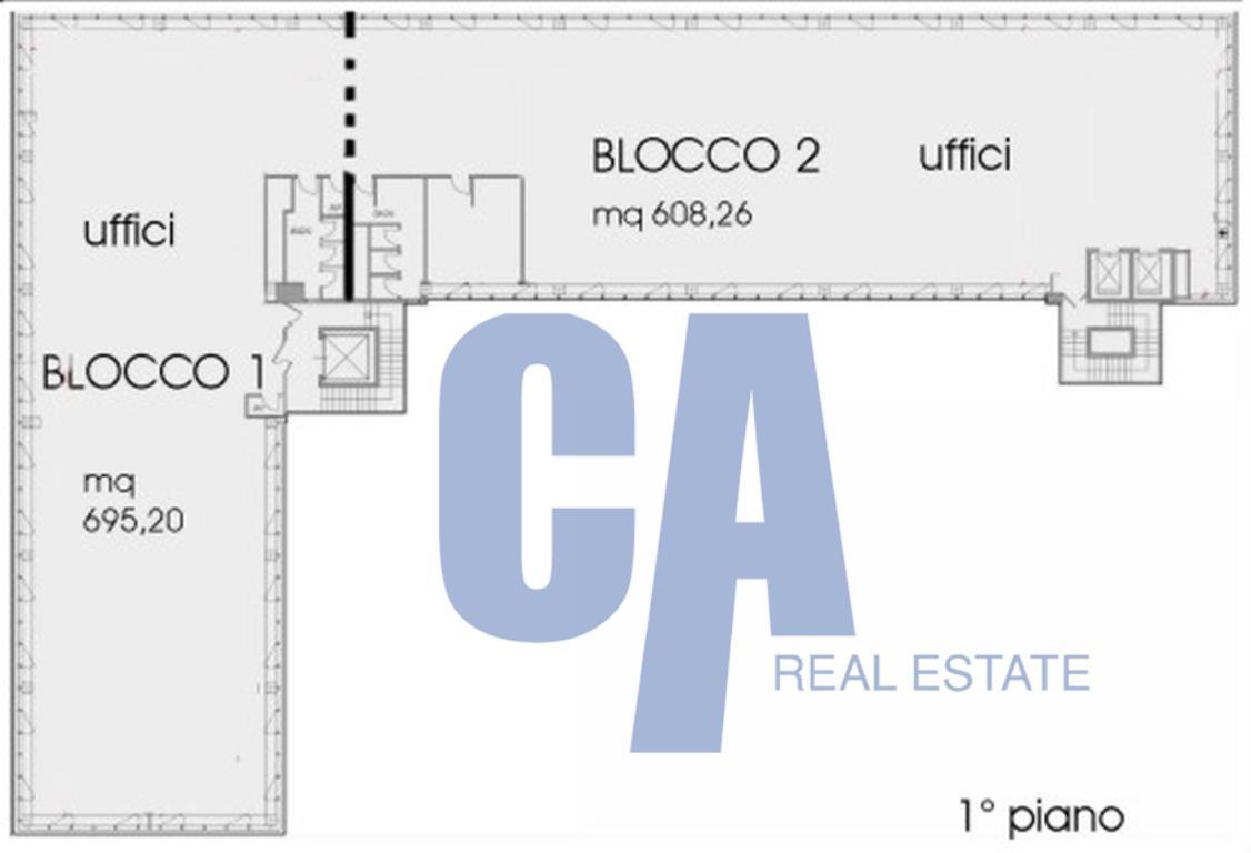 Ufficio in Via Grandi a., Vimodrone, {3} - Planimetria 1