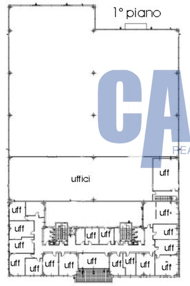Ufficio in Via Bindelera, Brugherio, {3} - Planimetria 1